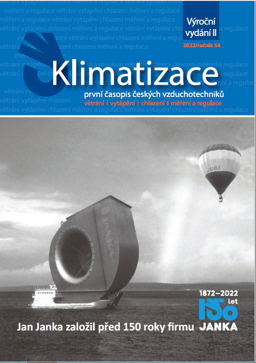 Casopis klimatizace 4 22 titulka | Časopis klimatizace